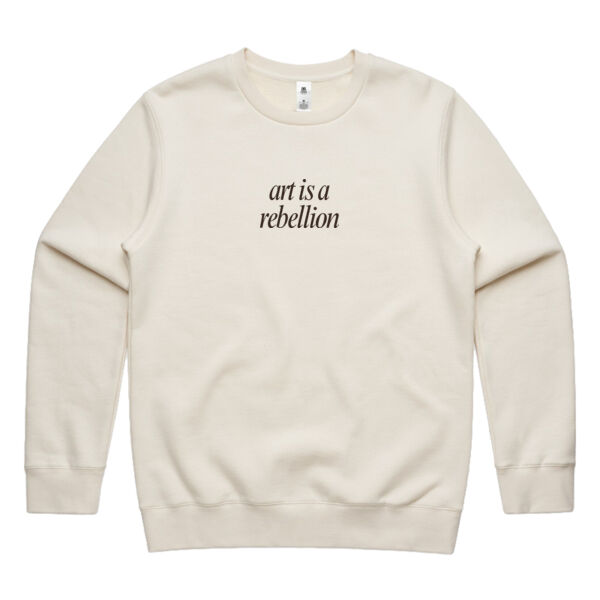 Art is a Rebellion Jumper Thumbnail